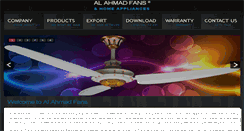 Desktop Screenshot of alahmadfans.com